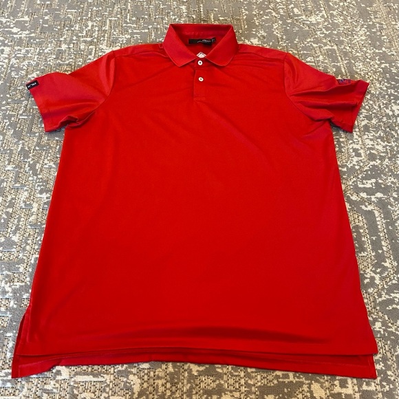 Ralph Lauren Polo Shirt Folds Of Honor Terradyne Country Club Size Large Red - Picture 1 of 6